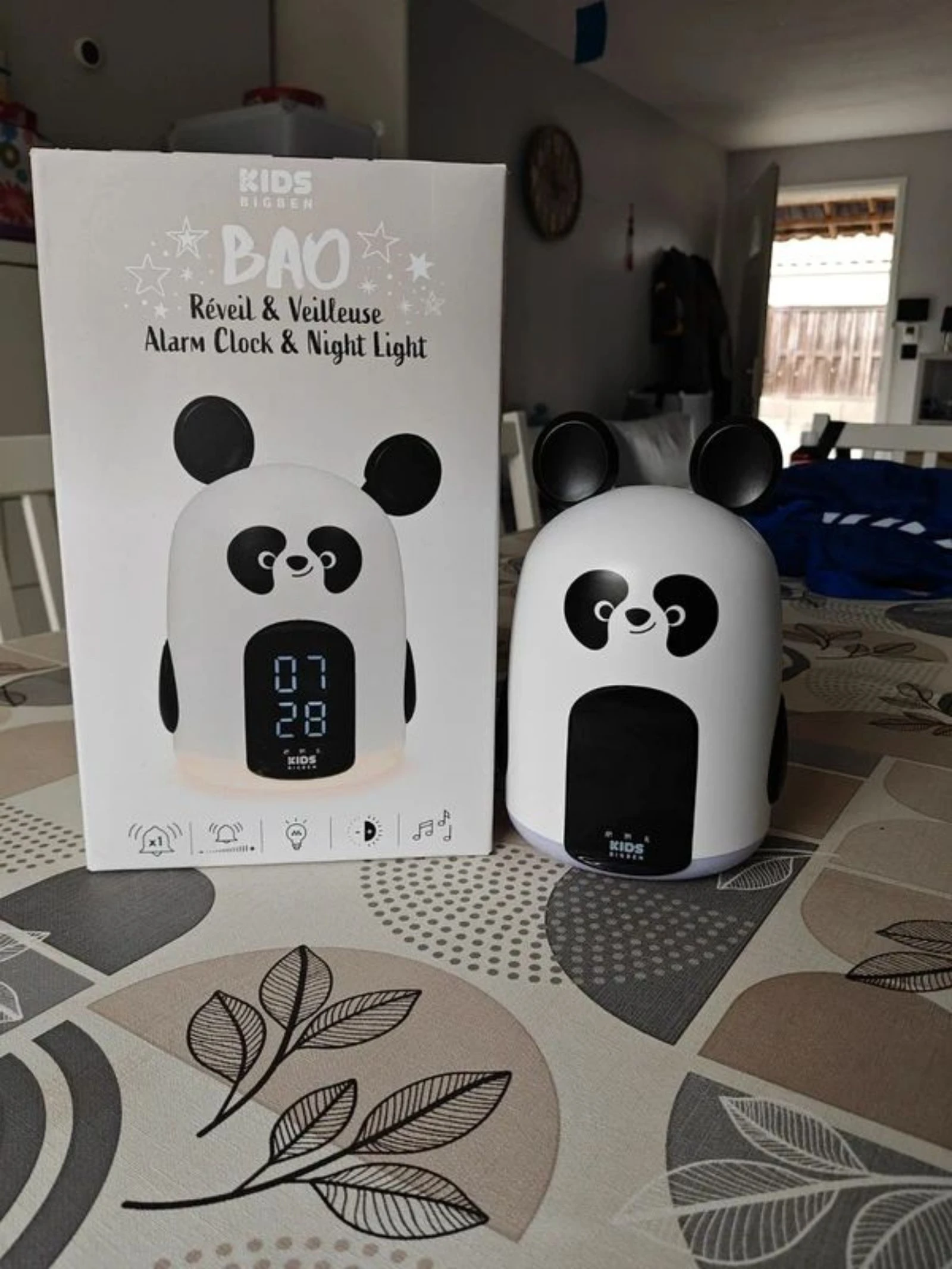 Réveil bigben kids panda 